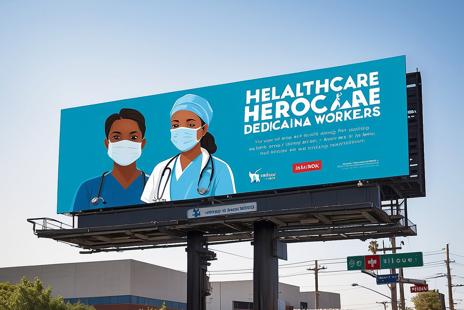 Outdoor Branding for Hospitals