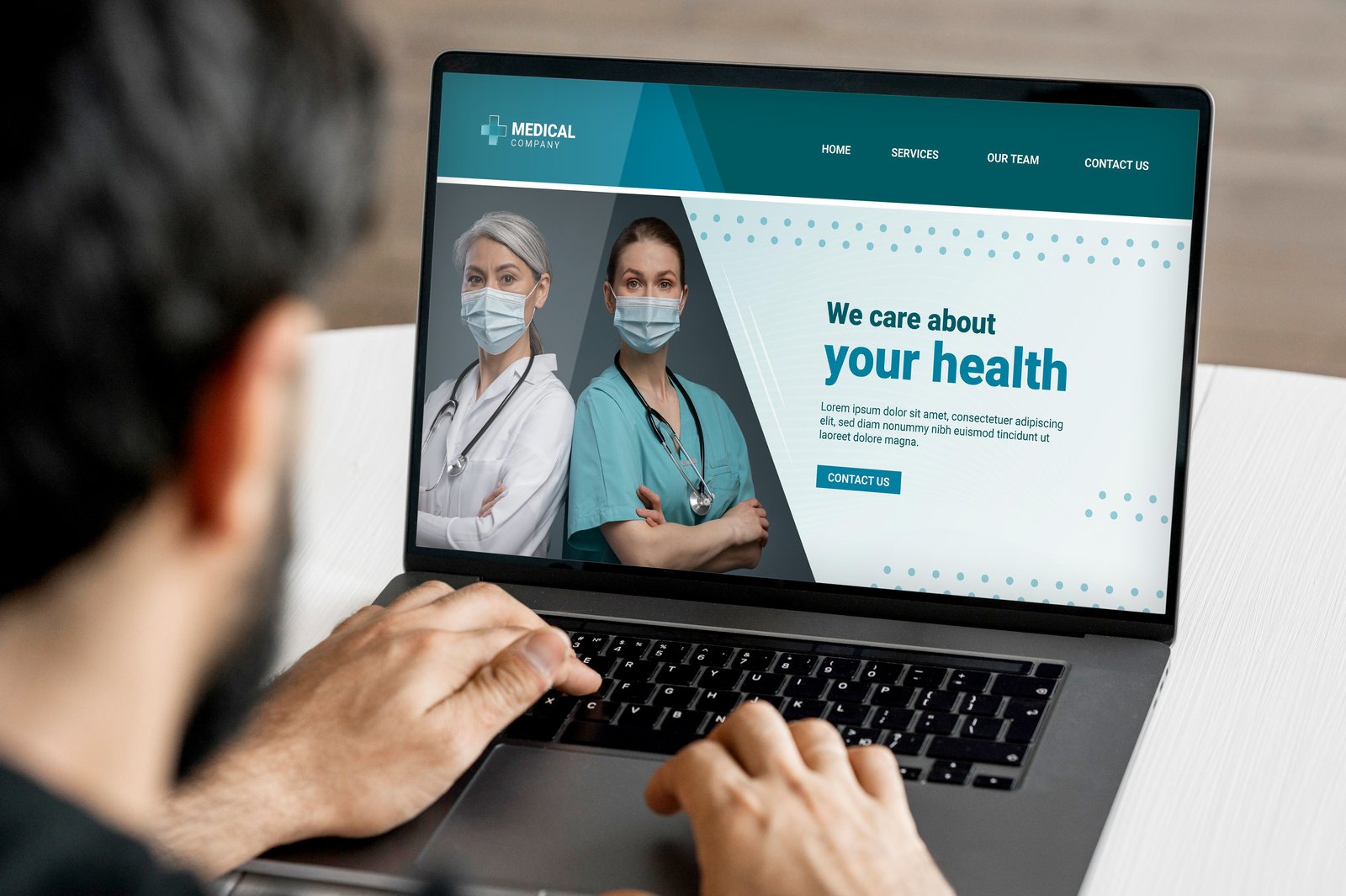 Website Development for Hospitals & Clinics